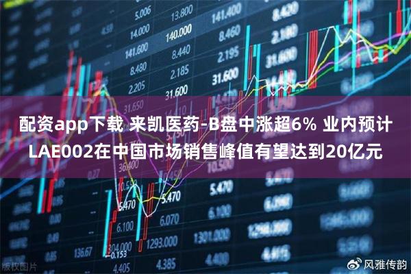 配资app下载 来凯医药-B盘中涨超6% 业内预计LAE002在中国市场销售峰值有望达到20亿元